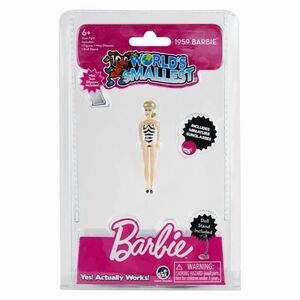 NEW World's Smallest 1959 Barbie Doll with Stand